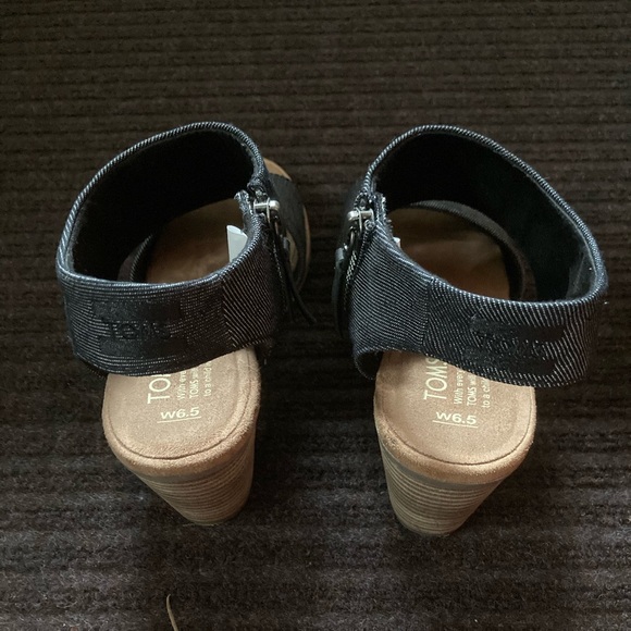 COPY - TOMS women’s denim heels - Picture 4 of 7